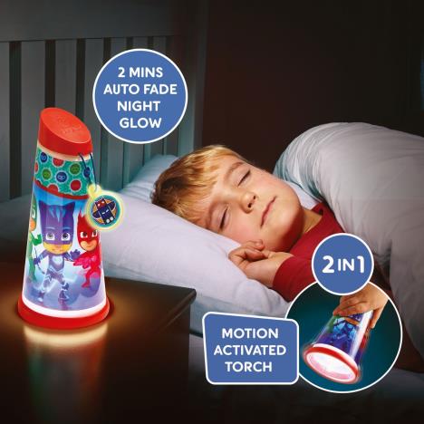 PJ Masks 2 In 1 Night Light With Torch Extra Image 1